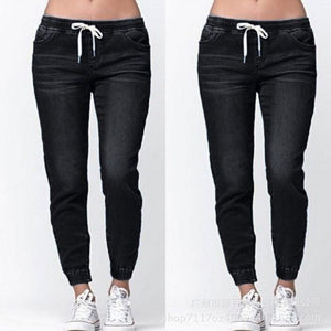 Skinny Slim Jeans for Women Fashion Denim  pant  Denim Pencil Pants  Leisure Full Length trousers