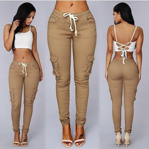 Factory Source Sales Good Elastic Nice Material Packets Pencil 2019 New Design Fashion Soft Suitable Skinny Female Ladies Pants